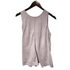 Athleta Pink Open Bank Tank Top Size Small